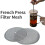 French Press Replacement Filter Screen Reusable Stainless Steel Mesh 15