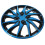 Car Wheel Hubcap Pp Blue Black Improved Design 1set 7