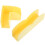 Anti-Skid Playpen Fixator Plastic Yellow 2pcs 9