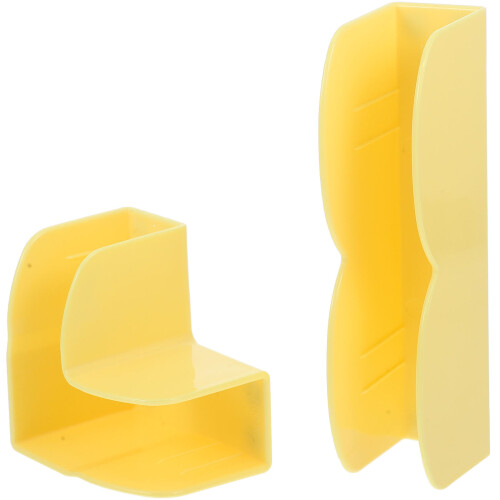 Anti-Skid Playpen Fixator Plastic Yellow 2pcs 2