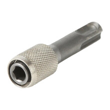 Drill Bit Adapter Metal Round Handle, SDS Bit Adapter, Hex Shank Screwdriver Bit Holder For Hammer Drills