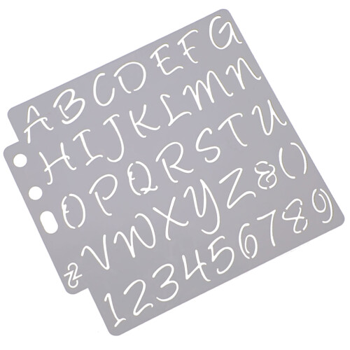 Cake Decorating Hollow Template Drawing Craft Stencils Templates 2