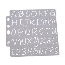 Cake Decorating Hollow Template Drawing Craft Stencils Templates