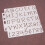 Cake Decorating Hollow Template Drawing Craft Stencils Templates 11