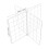 Freezer Layered Storage Basket Partition Wire Board Organizer Divider 3