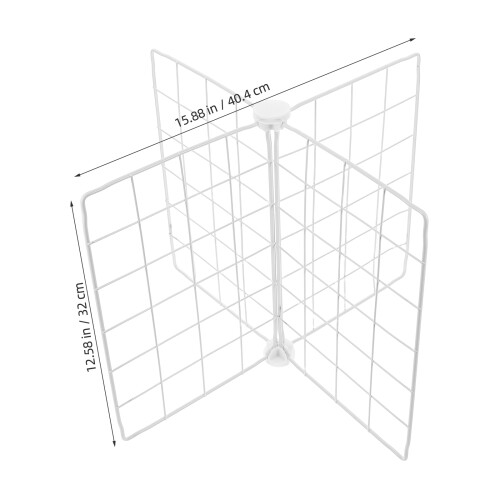 Freezer Layered Storage Basket Partition Wire Board Organizer Divider 2
