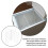 Freezer Layered Storage Basket Partition Wire Board Organizer Divider 9