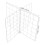 Freezer Layered Storage Basket Partition Wire Board Organizer Divider 2
