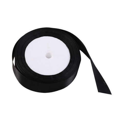 1Roll 25Yds Double-Sided Satin Ribbon for Gift Wrapping