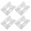 Mlins  4 Pcs Card Holder Windshield Suction Cup Set Work 10