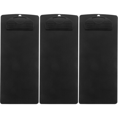 3pcs Abs Resin Clip Board For Menu Bills And Office Use 1