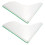 Washing Bathtub Splash Guard Acrylic 1 Pair 10