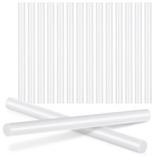 16 Pc Hot Melt Glue Stick Sticks For School Glitter Adhesive White