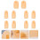 10pcs manicure finger covers hand replacements nail 4