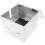 Lockable Stainless Steel Charging Box Excellent Performance Outlet 9