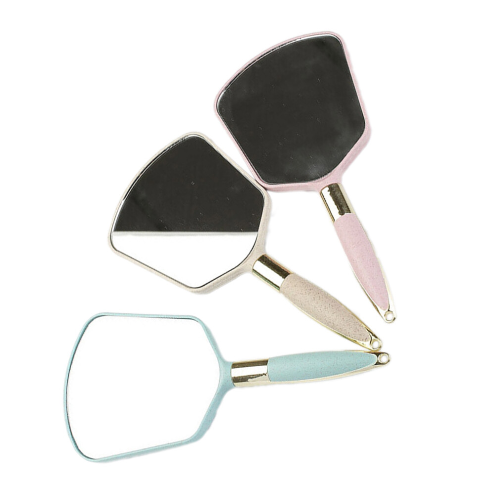 Villcase Mirror With Handle Travel Mirrors For Makeup Bathroom Wall Mounted