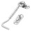 Hook And Eye Latch Stainless Steel 1pack 4 Inch 1