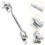 Hook And Eye Latch Stainless Steel 1pack 4 Inch 9