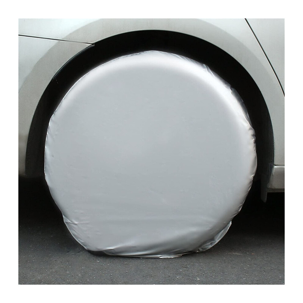 Spare Wheel Cover 4-Pack Polyester Tire Covers For Cars Spare Tire Storage Bags Wheel Protection All-Season 9084446030327