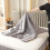 150x200+20 Gray Six-Sided Fully Zippered Bedspread 4