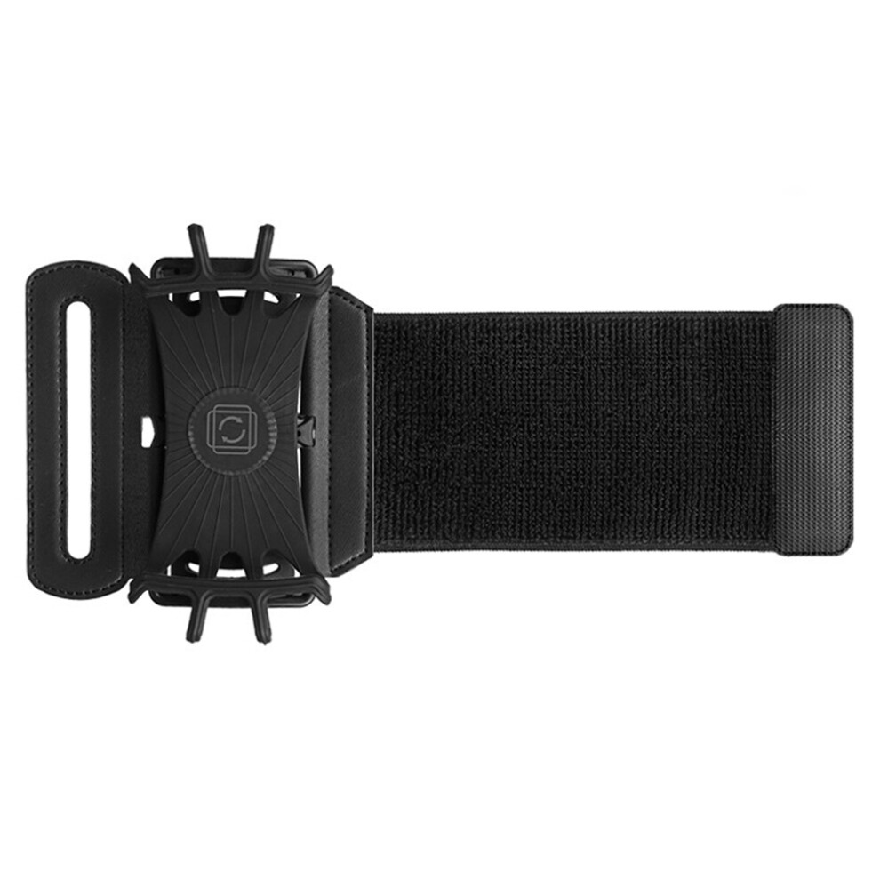 Phone Wristband 180 Rotatable Holder For Jogging Running Black 3251531178172