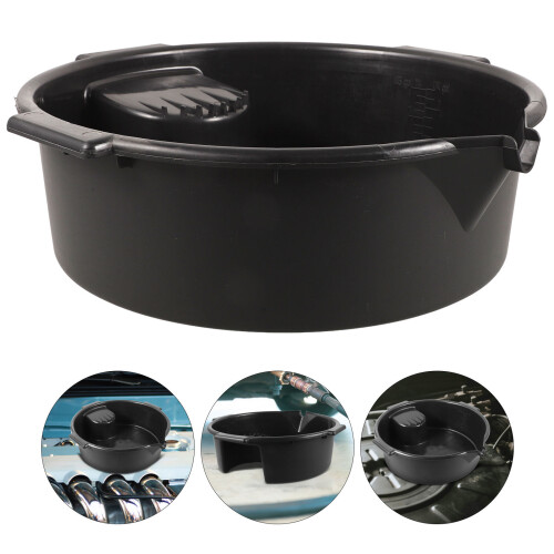 Unbranded Drain Pan For Change Black Rectangular For Owners 1set 1