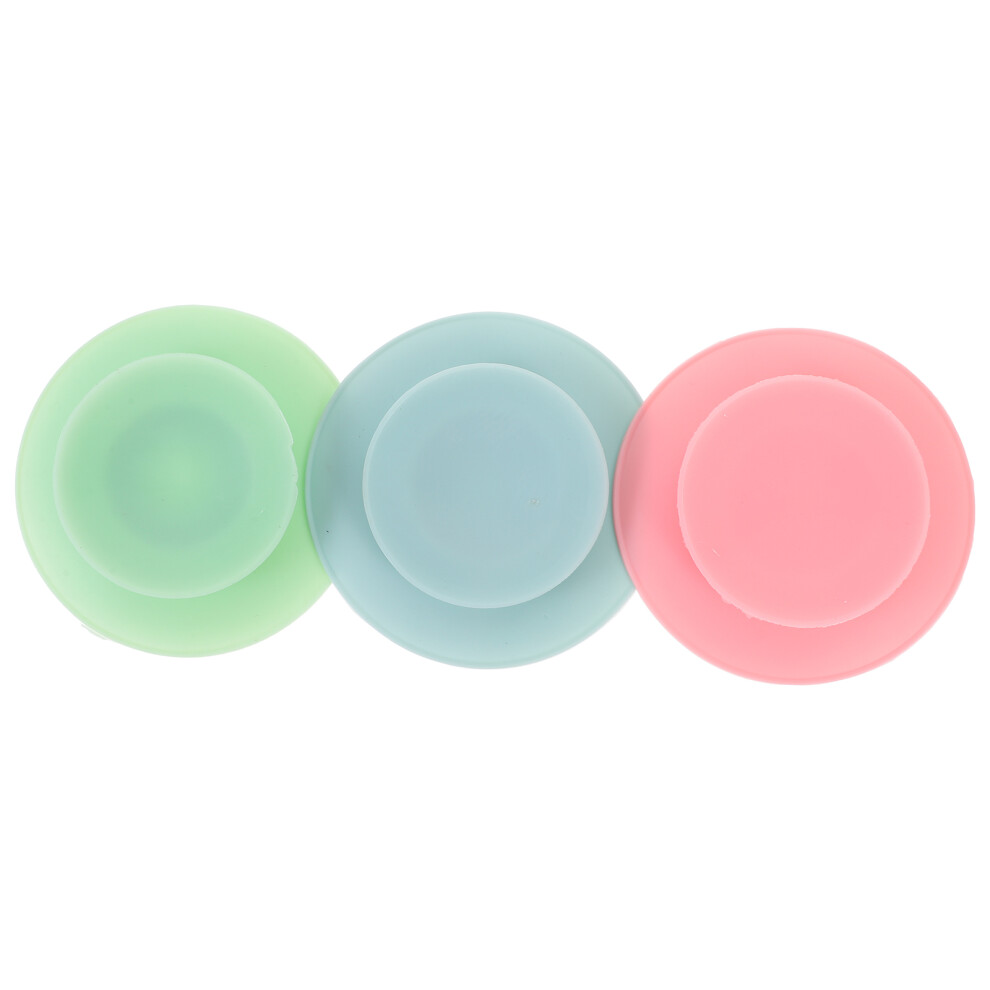 3Pcs Silicone Baby Bowls With Suction Cups For Kids Tableware Supvox
