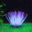 Künstliche Seeanemone aus Silikon mit leuchtendem 6