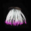 Künstliche Seeanemone aus Silikon mit leuchtendem 7