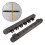Billiard Cues Storage Rack Solid Wood 1 Set 14.2x1.6x1.2in 11