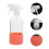 Refillable Glass Spray Bottle with Silicone Bottom Sleeve 8