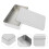 White Metal Cookie Tin Box For Candy And Cookie Storage 2