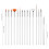 Decorating Brush Set Home Baking Supplies Sugar Craft Cake Tools 9
