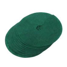 10pcs Non-Woven Tree Mulch Ring 25cm Outer Diameter 4cm Inner Hole