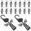 3sets Shoe Hook and Holder Drying Rack Window Sandal Hanger 20pcs*3 3