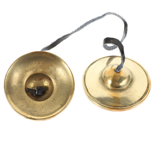 copper hand cymbal bell for meditation
