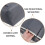 Large Capacity Garden Tool Organizer In Dark Gray 600d 1pack 9