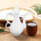 Ceramic Wine Serving Pot White Vintage Theme Home Use 1pcs 9