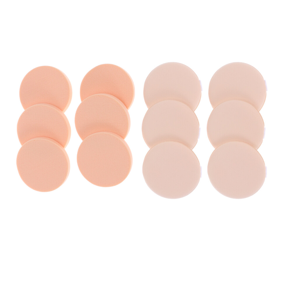 Happyyami 12 Pcs Powder Container Empty Makeup Containers Puff Cosmetic