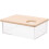 hamster sand bath box clear container for hamsters and gerbils 1