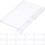 Raindrops Sign Holders Plastic 50pcs 2.4x1.7x0.3in Rectangular 7