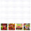 Raindrops Sign Holders Plastic 50pcs 2.4x1.7x0.3in Rectangular 2