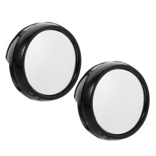 2pcs office visual field magnifying mirror for computer rearview use