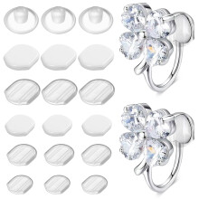 60 Pcs Ear Pads and Clip Accessories Earring Protectors Backings