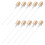 10pcs plastic spray for 13mm essential oil bottles, fine mist 1