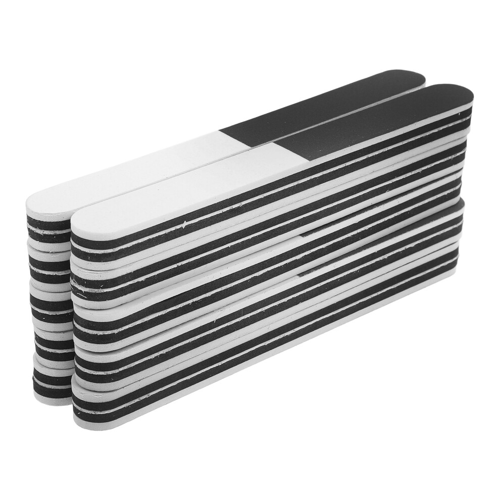 Ohphcall 10Pcs Thickened Eva Nail Polishing Strips For Manicure And Buffing