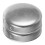 2 Pcs Warning Column Cap Modern Round Fence Post Caps Silver 10