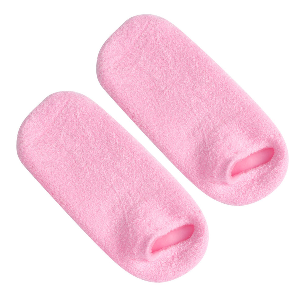 1 Pair Soft Gel Heel Socks, Perfect Fit. Foot Socks Cosmetic-image-OPC-PKNKGYM-NEW