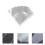 Raindrops  50 Pcs Clear For Bouquets Flower Packaging Bag Shopping 11