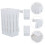 3 Pcs Hanging Aquarium Pot Floating Plants For Container Planter 4